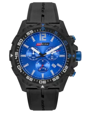 ArmourLite IsoBrite T100 Chronograph Series - Blue Dial - Rubber Strap