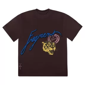 Cactus Jack by Travis Scott For Fragment Icons T-Shirt 'Brown'