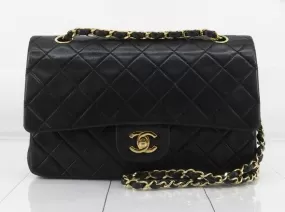 CHANEL Sticker Series Matelasse Lamb W Flap W Chain Shoulder Black