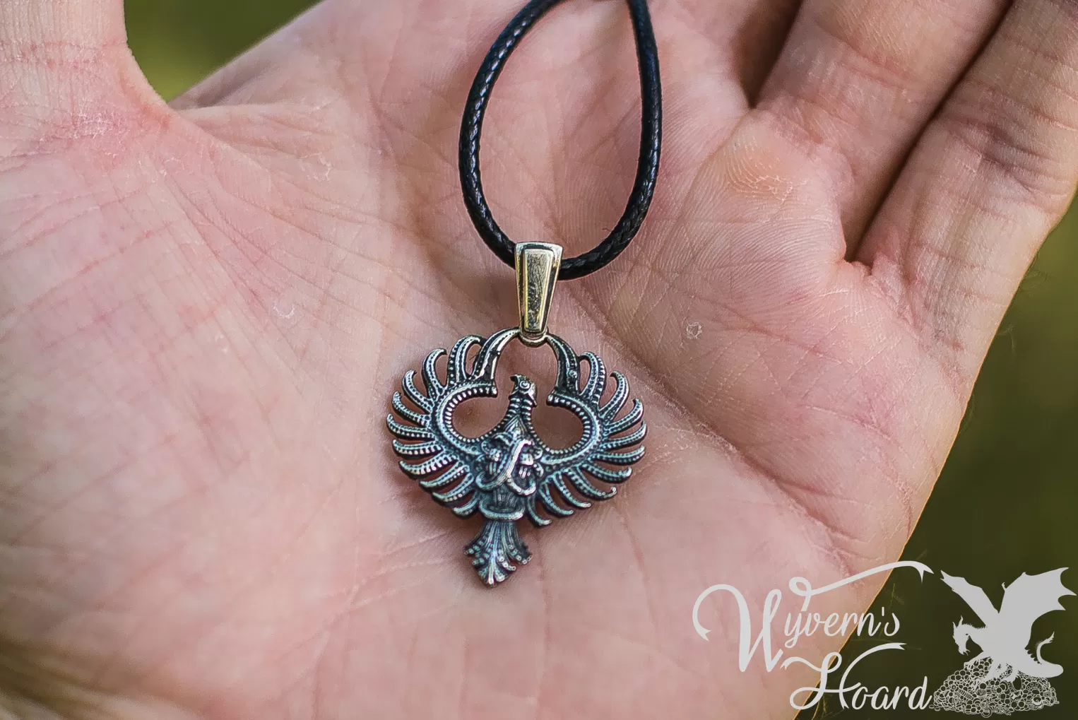 Fire Phoenix Necklace