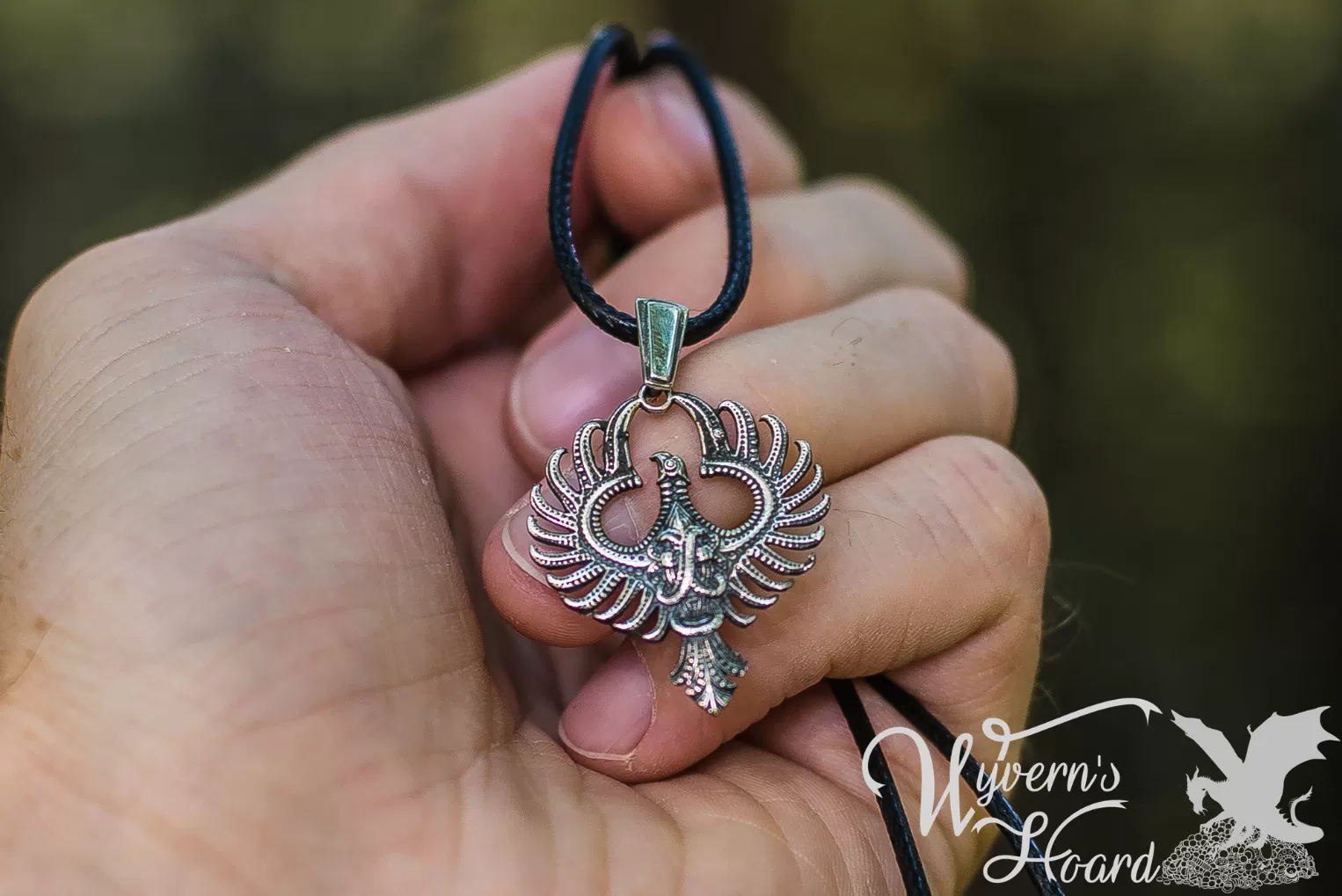 Fire Phoenix Necklace