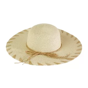 Floppy Beach Hat with Edge Details