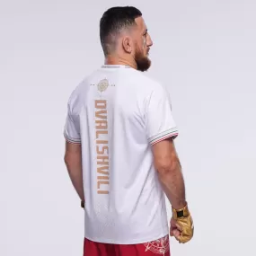 Noche UFC by Venum Fighters Authentic Fight Night Mens Walkout Jersey - Merab Dvalishvili -  White