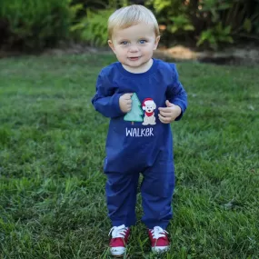 Ready for Santa Knit Romper