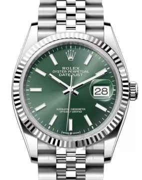 Rolex Datejust 36 Jubilee 126234 - 36 mm With Jubilee Steel Bracelet